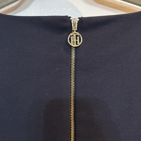 Tommy Hilfiger Striped Trim Dress Size 10 - Picture 4 of 4